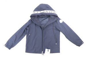 MONCLER モンクレール パーカー 羽織り ファスナー開閉 ポリエステル100％ サイズ 3 ネイビー 系 メンズ 3906-NA