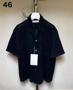 新品 46 24SS OUR LEGACY ブークルボクシーシャツ 黒 6210