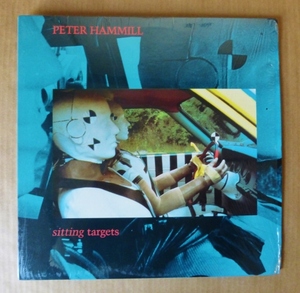 PETER HAMMILL「SITTING TARGET」米ORIG [PVC] シュリンク美品