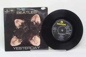 The Beatles Yesterday UK版 EP GEP8948 Mono 7, 45 RPM