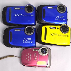 (★-12)5点 FUJIFILM『FINEPIX』P120×4/P10 富士フィルム ファインピックス コンデジ カメラ デジカメ 動作未確認【緑和堂】