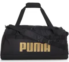 PUMA ブラック ダッフルバッグ