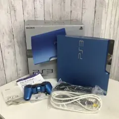 【極美品】PlayStation 3 (320GB) スプラッシュ・ブルー　K