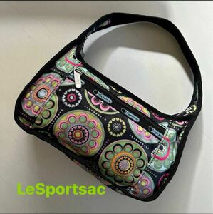 【LeSportsac】★レスポートサック★ ナイロン　ミニ　ショルダーバッグ　ハンドバッグ