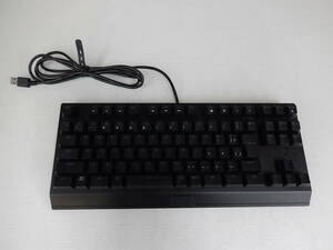 Razer　 レーザー ゲーミング キーボード RZ03-0349 BlackWidow V3　TKLJP　YELLOW　本体のみ