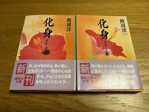 化身　上下巻2冊セット　渡辺淳一　集英社文庫