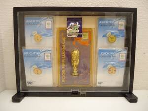 雑貨祭 FIFA WORLD CUP GERMANY 2006 グッズセット レプリカトロフィー FLASHING PIN KAISEWSLAUTERN 保管品