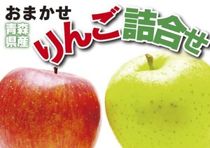 わけあり・否バラ詰め【B級品・サンふじ 王林 割合おまかせ 詰合せ・5kg（5キロ）ダンボール 詰】青森県産 mix