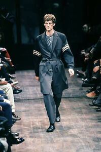 希少Yohji Yamamoto POUR HOMME ヨウジヤマモトプールオム 98ss 袖ジャージ切替え ジャケット1998ss