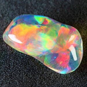 4.820ct 天然オパール メキシコ バロック 最高品質 遊色抜群〔Mexican opal 宝石 jewelry ジュエリー natural ナチュラル 裸石 ルース〕