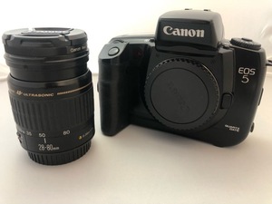 【美品】EOS 5 Canon キャノン+ EF 28-80mm F3.5-5.6 II USM レンズセット