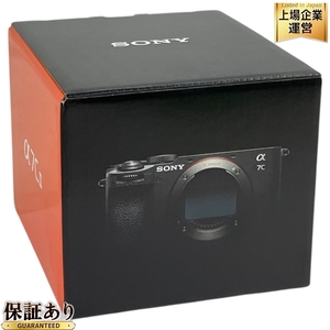 【動作保証】 SONY ILCE-7CM2 α7C II ブラック デジタル ミラーレス 一眼 カメラ ソニー 未使用 N9619437