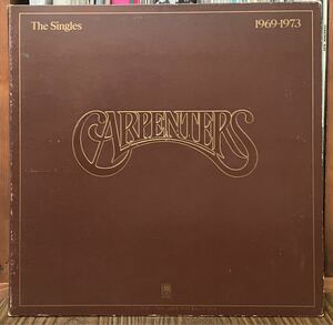 送料込みUS盤A&M SP-3601CARPENTERSThe Singles 1969-1973マトA&M SP3601-P1/A&M SP3602-P3/ゲートフォールドジャケット/ブックレット付属