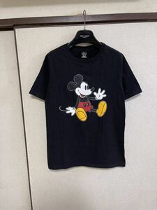 【良品】【送料最安360円】 NUMBER NINE ナンバーナイン MICKY TEE Tシャツ カットソー ミッキー BLACK ブラック 黒色 即決早い者勝ち