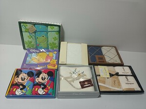 nn0202 014 ★未使用品★ フェイスタオル バスタオル 毛布？ まとめ売り セット 現状品 保管品 タオル 日用品 イブサンローラン