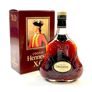 ヘネシー Hennessy XO 金キャップ クリアボトル 700ml ブランデー コニャック 【古酒】