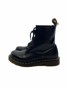 Dr.Martens◆レースアップブーツ/UK4/BLK/レザー/11821/8ホール