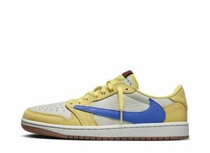 Travis Scott Nike WMNS Air Jordan 1 Retro Low OG "Canary" 22cm DZ4137-700