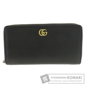 GUCCI グッチ 456117 GGマーモント 長財布（小銭入れあり） カーフ レディース 中古