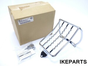 未使用 ハーレー　FXST ソフテイル Chrome Twisted Bobtail Fender Rack キャリア 「56452-07」 A412G0833