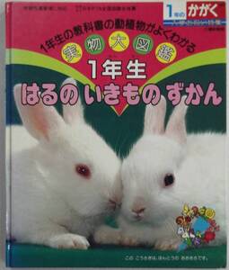 実物大図鑑 1年生 はるのいきものずかん【学研 1年のかがく 入学お祝い特集 ①理科教材 1987年】