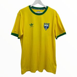 送料230円【新品】adidas originals skateboarding アディダス オリジナルス FUTEBOL BRAZIL TEE #10 RODRIGO TX ロドリゴ L Tシャツ