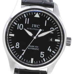 IWC IWC SCHAFFHAUSEN IW325501 パイロットウォッチ マークXVI デイト 自動巻き メンズ 良品 _832302