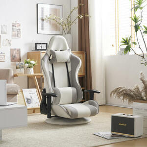 【人気商品】ゲーミングチェア 座椅子 デスクチェア 通気性一人掛け腰楽座いすリクライニングパソコンチェア多機能ハイバック ヘッドレスト