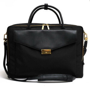 TUMI トゥミ ビジネスバッグ 73615D Larkin Erin Briefcase エリン 一部牛革 2WAY ショルダーバッグ ユニセックス 男女兼用