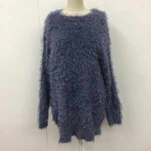 AZUL BY MOUSSY FREE アズールバイマウジー ニット、セーター 長袖 2507AB70-0460 シャギーニット Knit Sweater 10113841