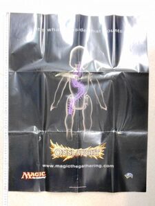 希少品！非売品　販促用　オンスロート　Onslaught　MTG　ポスター マジック：ザ・ギャザリング　折れ有り　即決(0)