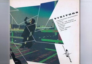 盤質新品同様 国内盤 LP Motoharu Sano / Visitors / 佐野元春 ビジターズ 28・3H-123