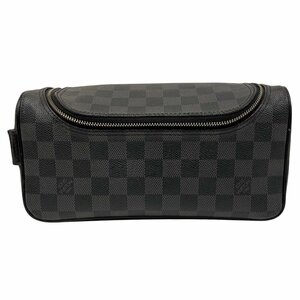 LOUIS VUITTON ルイ ヴィトン N47625 トワレ・ポーチ ダミエグラフィット トラベルポーチ セカンドバッグ クラッチバッグ ハンドバッグ