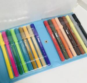 【Pen Spinning】希少 廃盤　Pentel Water Color Pen SCN-18/ ぺんてる　水性カラーペン 18色セット