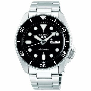 セイコー 5 SEIKO ファイブ スポーツ 自動巻(手巻き付き) 腕時計 SRPD55K1 ブラック (国内SBSA005同型)