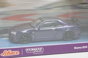 Tarmac Works ターマックワークス 1/64 NISSAN 日産 R34 GT-R Zチューン ミッドナイトパープルⅡ T64S-014-MNP