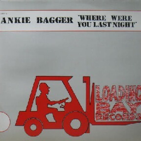 $ ANKIE BAGGER / WHERE WERE YOU LAST NIGHT (LBAY 10) Wink 夜にはぐれて の原曲 Y30+【二枚目】 レコード