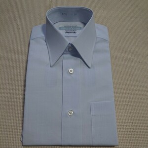 カッターシャツ メンズ 半袖 ネック35 (ワイシャツ ビジネス シャツ 男性用)