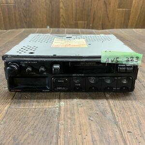 AV5-383 激安 カーステレオ テープデッキ MITSUBISHI RH-9305 52215121 カセット AM 通電未確認 ジャンク
