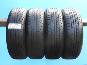 【SHT1844-S】 送料無料！2021年製 ブリヂストン ネクストリー BRIDGESTONE Nextry　サマー　ノーマル　中古タイヤ【195/65R15】 4本