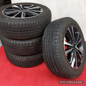 WREST 17インチ17X7J+42 PCD114.3 ブリジストン プレイズ Playz PX-RV 4本セット215/60R17 E51系 エルグランド 10系 カローラクロス