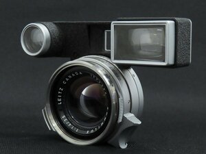 ●【良品】Leica SUMMILUX 35mm F1.4 1st Steel rim 1960 メガネ付 カメラレンズ ズミルックスM 初期 ライカ Leitz CANADA●027933002●