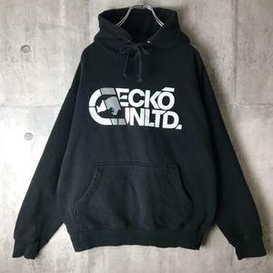 ECKO UNLTD パーカー　スウェット　メンズ　ビッグロゴ　90s エコー