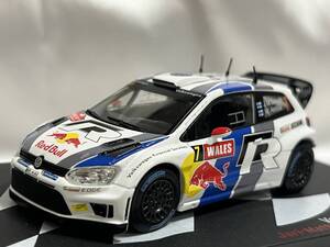 1/43 ラリーカーコレクション フォルクスワーゲン ポロ R WRC 2013 ラリー・グレートブリテン ヤリ＝マティ・ラトバラ 　　　