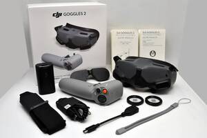 美品！ DJI Goggles 2 Motion Combo　GGS016　ディージェイアイ　ゴーグル ＆ モーションコントローラー　ドローン リモコン 送信機 操縦