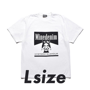 新品 Ｌサイズ HYSTERIC GLAMOUR × MINEDENIM Graphic T-Shirts ヒステリックグラマー マインデニム 野口強 