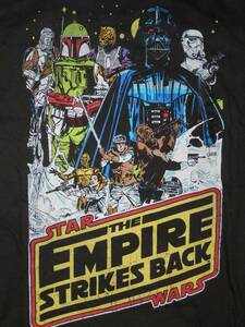 ※Star Wars T-shirt (large size black)　スターウォーズTシャツ（Lサイズ・ブラック）②（アメリカ購入品）※