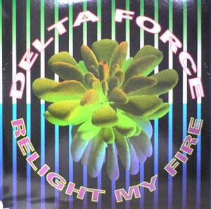 $ DELTA FORCE / RELIGHT MY FIRE (ABeat 1168) EEE30+ (パラパラ) アナログ盤