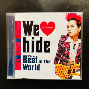 【CD】hide / We Love hide~The Best in The World~ X-JAPAN コンプリート盤 (2枚組)☆★