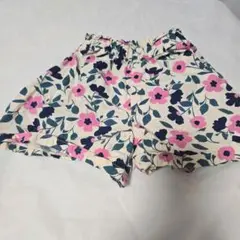 美品✨ユニクロ 花柄ショートパンツ キッズ 110 春夏秋